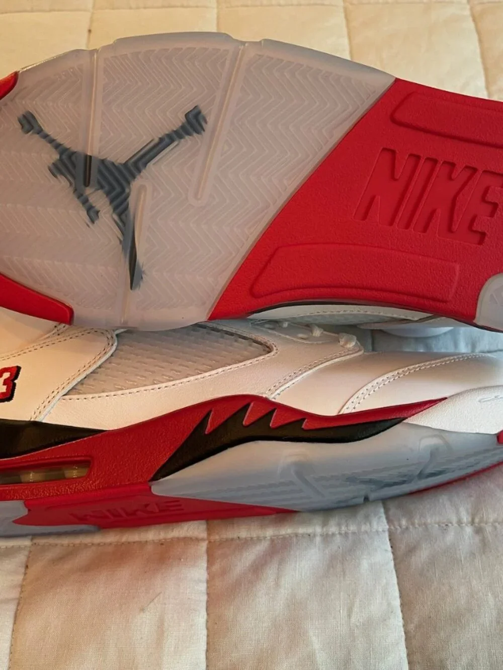 Air Jordan 5 Retro Fire Red Deadstock, Size 11